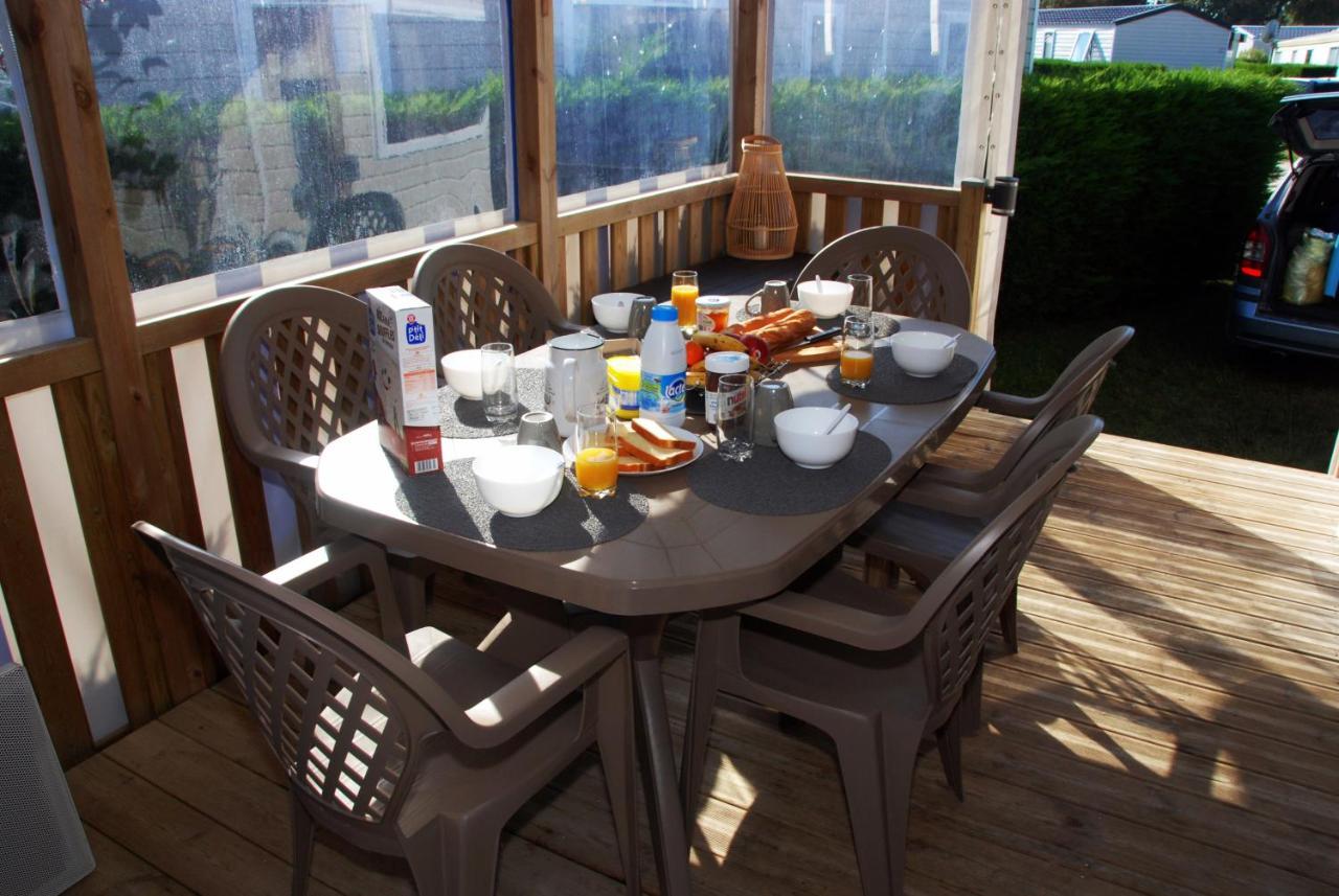 Mobilhome climatisé-2ch-terrasse chauffée-camping Les Charmettes Les Mathes Esterno foto