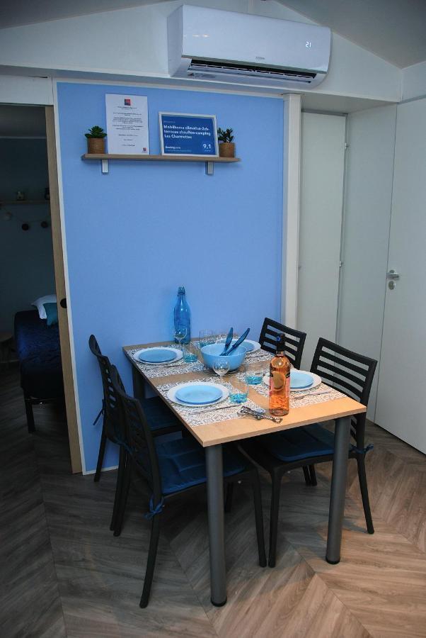 Mobilhome climatisé-2ch-terrasse chauffée-camping Les Charmettes Les Mathes Esterno foto