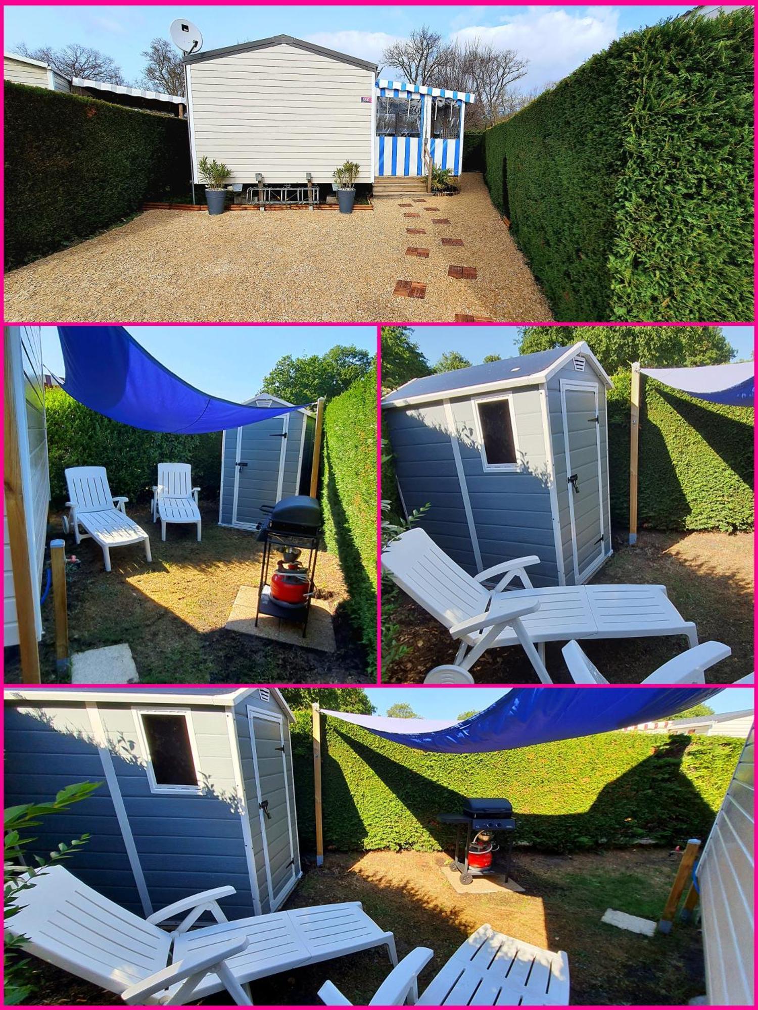 Mobilhome climatisé-2ch-terrasse chauffée-camping Les Charmettes Les Mathes Esterno foto