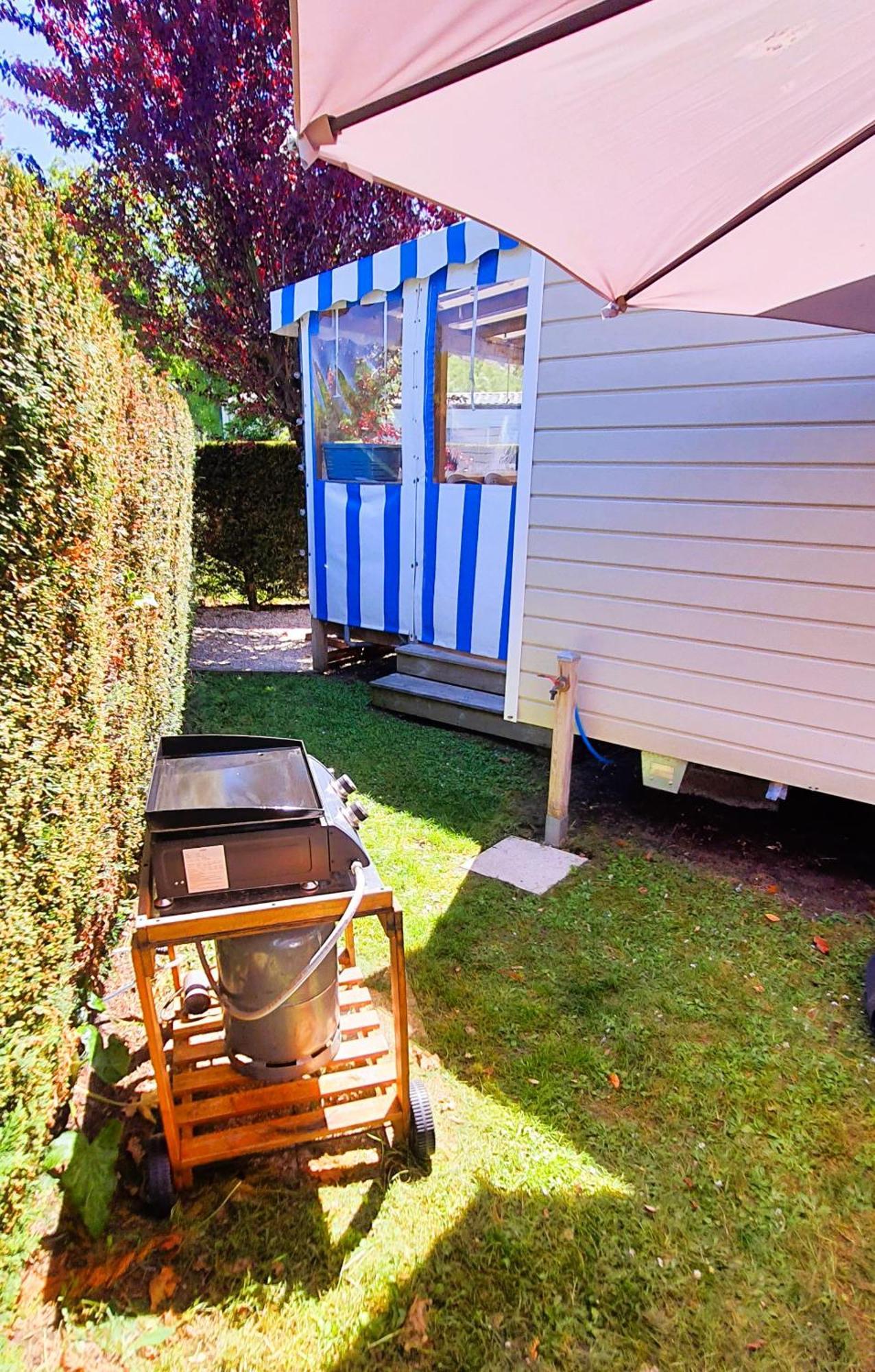 Mobilhome climatisé-2ch-terrasse chauffée-camping Les Charmettes Les Mathes Esterno foto